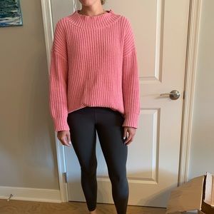 Aerie Sweater - Bright Pink